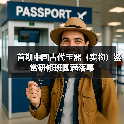 首期中国古代玉器（实物）鉴赏研修班圆满落幕（图1）