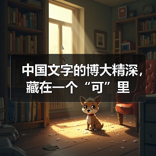 中国文字的博大精深，藏在一个“可”里（图2）