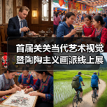 首届关关当代艺术视觉暨陶陶主义画派线上展(一)(图3) 首届关关当代艺术视觉暨陶陶主义画派线上展(一)(图3)