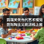 首届关关当代艺术视觉暨陶陶主义画派线上展(一)(图4) 首届关关当代艺术视觉暨陶陶主义画派线上展(一)(图4)
