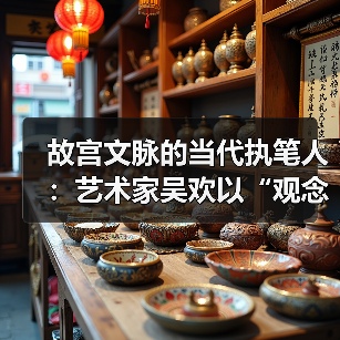 故宫文脉的当代执笔人：艺术家吴欢以“观念写实”重启传统哲思