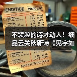 不装腔的诗才动人!细品云关秋新诗《见字如面》的生命印记(图4) 不装腔的诗才动人!细品云关秋新诗《见字如面》的生命印记(图4)