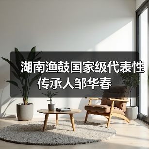 湖南渔鼓国家级代表性传承人邹华春（图3）