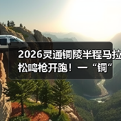 2026灵通铜陵半程马拉松鸣枪开跑！一“铜”奔赴热爱
