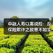 中融人寿以案说险:反保险欺诈之故意不如实告知(图2) 中融人寿以案说险:反保险欺诈之故意不如实告知(图2)