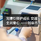 党建引领护成长 交通安全润童心 ——如皋市东皋幼儿园开展“一盔一带”主题（图4）