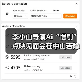李小山导演Ai“慢剧”点映见面会在中山若隐轩顺利举行（图2）