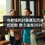 当老钱风时装遇见沉浸式戏剧 路卡迪龙2026城市之旅 武汉站（图2）