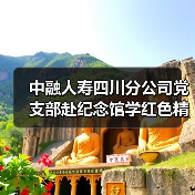中融人寿四川分公司党支部赴纪念馆学红色精神，缅怀先烈守初心（图1）