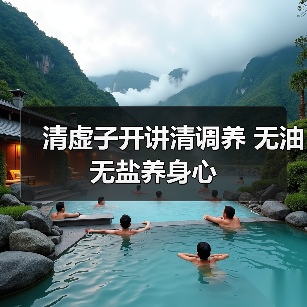 清虚子开讲清调养 无油无盐养身心（图2）