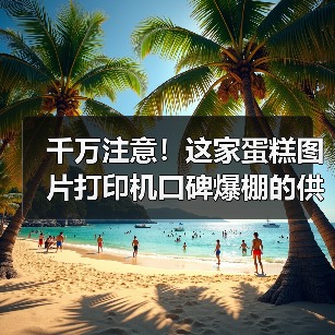 千万注意！这家蛋糕图片打印机口碑爆棚的供应商（图2）