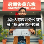 中融人寿深圳分公司开展“反诈宣传进校园，金融护航开学季”活动（图2）