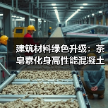建筑材料绿色升级:茶皂素化身高性能混凝土引气剂(图2) 建筑材料绿色升级:茶皂素化身高性能混凝土引气剂(图2)