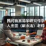 民间盲派易学研究传承人金田（靳永涛）老师（图2）
