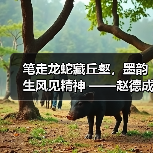 笔走龙蛇藏丘壑，墨韵生风见精神 ——赵德成先生书法欣赏