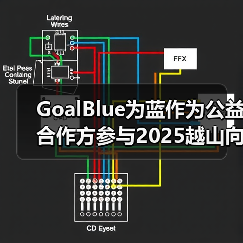 GoalBlue为蓝作为公益合作方参与2025越山向海接力赛（图2）