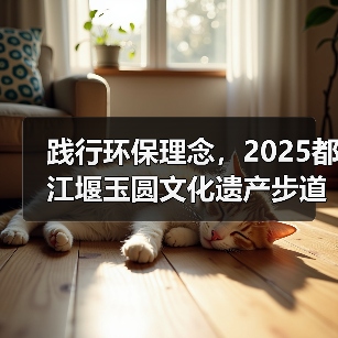 践行环保理念，2025都江堰玉圆文化遗产步道冬季徒步活动圆满举行（图2）