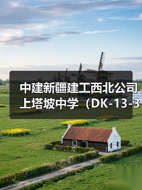 中建新疆建工西北公司上塔坡中学（DK-13-3）项目首栋楼顺利封顶（图4）
