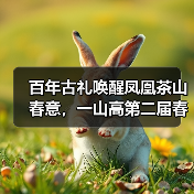 百年古礼唤醒凤凰茶山春意,一山高第二届春茶文化节盛大启幕(图2) 百年古礼唤醒凤凰茶山春意,一山高第二届春茶文化节盛大启幕(图2)
