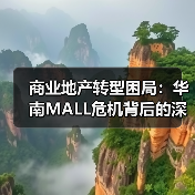 商业地产转型困局:华南MALL危机背后的深层启示(图2) 商业地产转型困局:华南MALL危机背后的深层启示(图2)