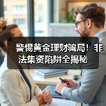 警惕黄金理财骗局!非法集资陷阱全揭秘(图4) 警惕黄金理财骗局!非法集资陷阱全揭秘(图4)