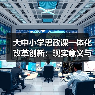 大中小学思政课一体化改革创新:现实意义与实践路径探索(图2) 大中小学思政课一体化改革创新:现实意义与实践路径探索(图2)