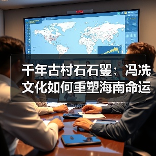 千年古村石石矍:冯冼文化如何重塑海南命运?(图4) 千年古村石石矍:冯冼文化如何重塑海南命运?(图4)
