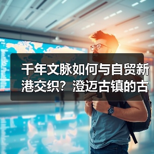 千年文脉如何与自贸新港交织？澄迈古镇的古今对话