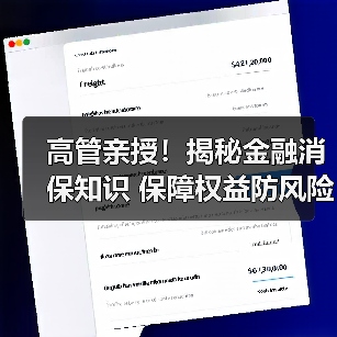 高管亲授!揭秘金融消保知识 保障权益防风险(图4) 高管亲授!揭秘金融消保知识 保障权益防风险(图4)