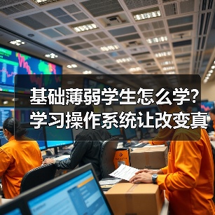 基础薄弱学生怎么学？学习操作系统让改变真正发生（图2）