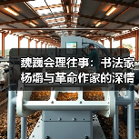 魏巍会理往事：书法家杨爝与革命作家的深情交集