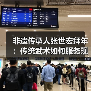 非遗传承人张世宏拜年：传统武术如何服务现代健康？