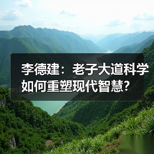 李德建:老子大道科学如何重塑现代智慧?(图3) 李德建:老子大道科学如何重塑现代智慧?(图3)