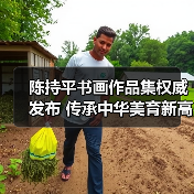 陈持平书画作品集权威发布 传承中华美育新高度（图3）