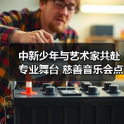 中新少年与艺术家共赴专业舞台 慈善音乐会点亮狮城艺术之光（图4）