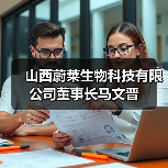 山西蔚莱生物科技有限公司董事长马文晋(图2) 山西蔚莱生物科技有限公司董事长马文晋(图2)