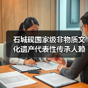 石城砚国家级非物质文化遗产代表性传承人赖建华(图4) 石城砚国家级非物质文化遗产代表性传承人赖建华(图4)