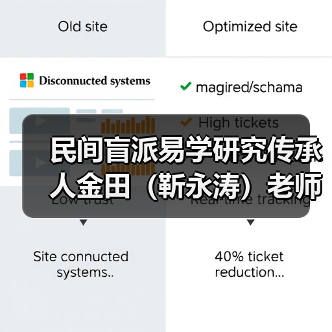 民间盲派易学研究传承人金田（靳永涛）老师（图4）