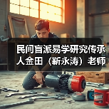 民间盲派易学研究传承人金田（靳永涛）老师（图2）