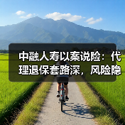 中融人寿以案说险：代理退保套路深，风险隐患要当心（图4）