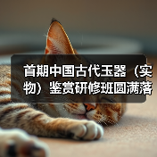 首期中国古代玉器（实物）鉴赏研修班圆满落幕
