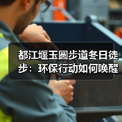 都江堰玉圆步道冬日徒步:环保行动如何唤醒文化遗产?(图4) 都江堰玉圆步道冬日徒步:环保行动如何唤醒文化遗产?(图4)