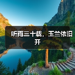 听雨三十载，玉兰依旧开（图2）
