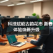 科技赋能古韵花市 新春体验焕新升级(图2) 科技赋能古韵花市 新春体验焕新升级(图2)