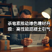 茶皂素推动绿色建材升级:高性能混凝土引气剂新突破(图4) 茶皂素推动绿色建材升级:高性能混凝土引气剂新突破(图4)