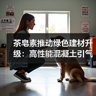 茶皂素推动绿色建材升级：高性能混凝土引气剂新突破