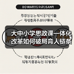 大中小学思政课一体化改革如何破局育人链条?(图3) 大中小学思政课一体化改革如何破局育人链条?(图3)