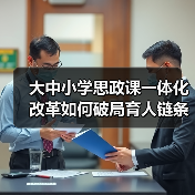大中小学思政课一体化改革如何破局育人链条？