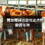 舞龙舞狮巡游互动点燃新春年味（图2）