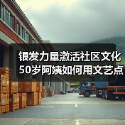 银发力量激活社区文化 50岁阿姨如何用文艺点燃澄迈小镇？（图4）